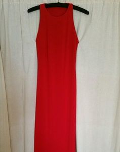 Laundry by Shelli Segal Long Sexy Red Dress
